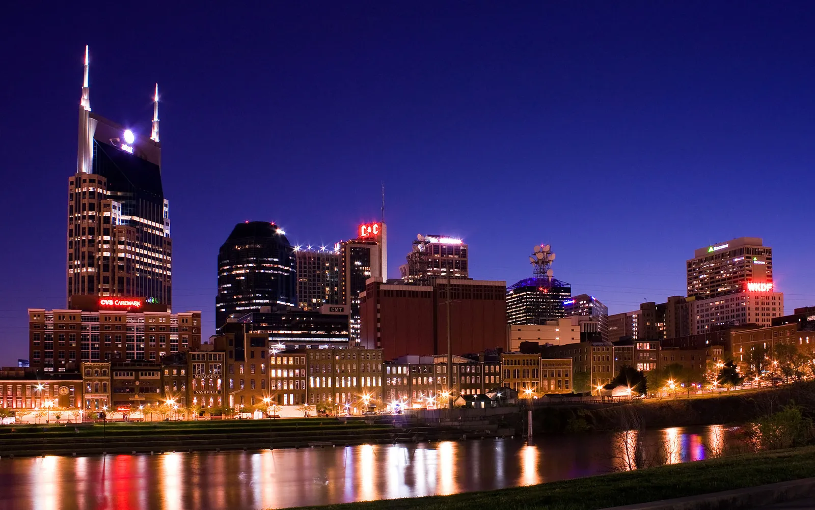 Nashville skyline for Davidson County